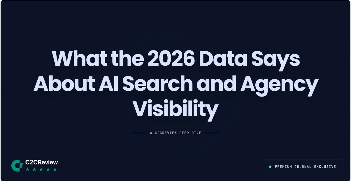 What the 2026 Data Says About AI Search and Agency Visibility